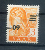 Saar 227IIk KOPFSTEHER ** MNH POSTFRISCH 30EUR (17187 - Ungebraucht