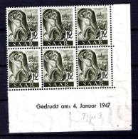 Saar 211 Br Mit Druckdatum ** MNH POSTFRISCH (L7143 - Ungebraucht