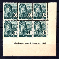 Saar 208Br Mit Druckdatum ** MNH POSTFRISCH (L7152 - Ungebraucht