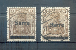 Saar 3I+III TYPE Gest. BPP (73703 - Oblitérés