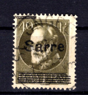 Saar 24BI ABART Gest. BPP 120EUR (T1415 - Oblitérés