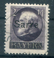 Saar 28b Tadellos Gest. BPP 170EUR (K3511 - Oblitérés