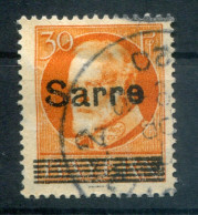 Saar 23 PFHI ABART Gest. BPP 60EUR (L4611 - Oblitérés