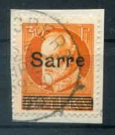 Saar 23 PFDI ABART Gest. BPP 70EUR (L4613 - Oblitérés