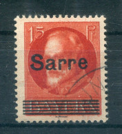 Saar 20a FARBE ! Gest. BPP 55EUR (70074 - Oblitérés