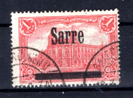 Saar 17AII GUTE TYPE Gest. BPP 100EUR (79803 - Oblitérés