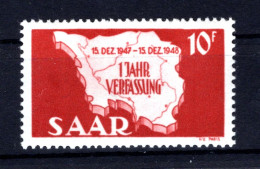 Saar 236IIAFI ABART ** MNH POSTFRISCH BPP (L5970 - Ungebraucht