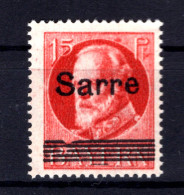 Saar 20cD ABART ** MNH POSTFRISCH BPP (T1444 - Ungebraucht