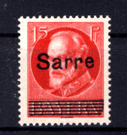 Saar 20cD ABART ** MNH POSTFRISCH BPP (T1442 - Ungebraucht