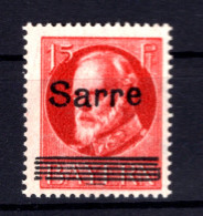 Saar 20cD ABART ** MNH POSTFRISCH BPP (T1446 - Ungebraucht