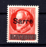 Saar 20bC ABART ** MNH POSTFRISCH BPP (T0977 - Ungebraucht