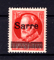 Saar 20cA ABART ** MNH POSTFRISCH BPP (T1449 - Neufs