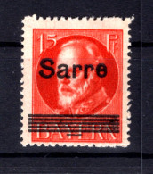 Saar 20aH ABART ** MNH POSTFRISCH BPP (T1378 - Ungebraucht