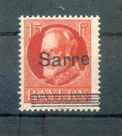 Saar 20a FARBE** MNH POSTFRISCH BPP 40EUR (70876 - Neufs