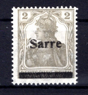 Saar 1III Tadellos ** MNH POSTFRISCH BPP 14EUR (79802 - Ungebraucht