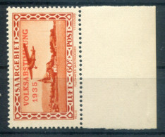 Saar 196 PFI  ABART ** MNH POSTFRISCH BPP 80EUR (L4662 - Unused Stamps