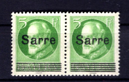 Saar 18L ABART ** MNH POSTFRISCH BPP (T1483 - Unused Stamps