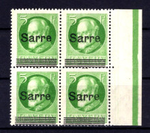 Saar 18PFI ABART ** MNH POSTFRISCH BPP (T1464 - Unused Stamps