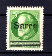 Saar 18DI ABART ** MNH POSTFRISCH BPP (T1475 - Unused Stamps