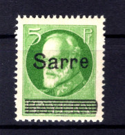 Saar 18DI ABART ** MNH POSTFRISCH BPP (T1475 - Nuovi