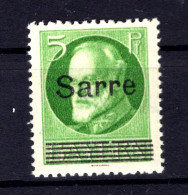 Saar 18AI ABART ** MNH POSTFRISCH BPP (T1486 - Unused Stamps
