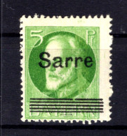 Saar 18AI ABART ** MNH POSTFRISCH BPP (T1472 - Unused Stamps