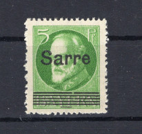 Saar 18 PFAI ABART** MNH POSTFRISCH BPP (75901 - Unused Stamps