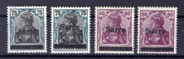 Saar 14b,15I+III Tadellos ** MNH POSTFRISCH BPP (80156 - Nuevos