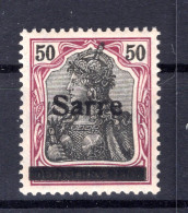 Saar 13y Tadellos ** MNH POSTFRISCH BPP 60EUR (K4787 - Neufs