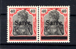 Saar 12bL ABART ** MNH POSTFRISCH BPP (T1555 - Nuevos