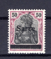 Saar 13y LUXUS ** MNH POSTFRISCH BPP 60EUR (K4143 - Unused Stamps