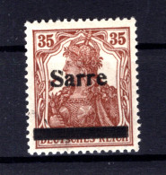 SAAR 11I PFM ABART ** MNH POSTFRISCH BPP (T1954 - Neufs