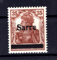 SAAR 11I PFOII ABART ** MNH POSTFRISCH BPP (T1960 - Nuevos