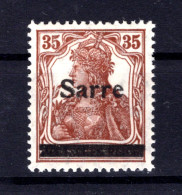 SAAR 11 PFE ABART ** MNH POSTFRISCH BPP (T1951 - Neufs