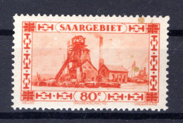 Saar 116I ABART ** MNH POSTFRISCH BPP 80EUR (K3971 - Nuevos