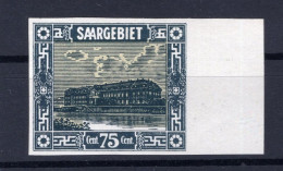 Saar 101U Tadellos ** MNH POSTFRISCH BPP 300EUR (L1921 - Unused Stamps