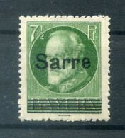 Saar UNVERAUSGABT C31 Tadellos ** MNH POSTFRISCH 90EUR (79695 - Ongebruikt