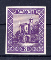 Saar PROBE 96P1 Tadellos ** MNH POSTFRISCH (L1854 - Nuovi