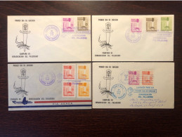 DOMINICAN FDC COVER 1962 YEAR MALARIA HEALTH MEDICINE STAMPS - Dominicaine (République)