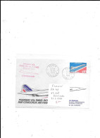 FRANCE  N° PA 49 OBL 1ER VOL CONCORDE 21.1.1976 - First Flight Covers