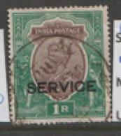 India  Service  1926  SG 0117  1R   Fine Used - 1911-35  George V