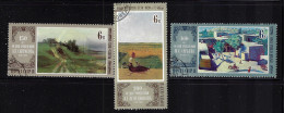 RUSSIA  1980  SCOTT 4814-4816 USED - Gebruikt