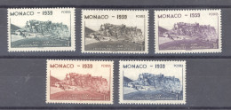 Monaco  :  Yv  195-99  ** - Nuevos