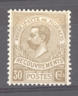 Monaco  -  Taxe  :  Yv  10  *   Signé - Postage Due