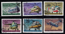 RUSSIA  1980  SCOTT 4828-4833 USED - Gebraucht