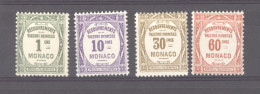 Monaco  -  Taxe  :  Yv  13-16  * - Postage Due