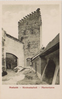 MEDIAS / SIBIU - ALT MEDIASCH : KIRCHENKASTEL - MARTERTURM / CHURCH FORTRESS - BUCHHANDLUNG FRANZ WENDLER - 1910 (an418) - Romania