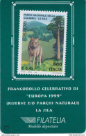 1999 Italia - Repubblica , Tessera Filatelica La Sila ,  0,41€ - Tarjetas Filatélicas