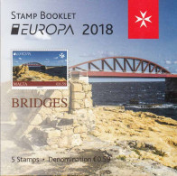 Malta 2018 Lighthouse E2062 West Breakwater St.Elmo Michel 20 Booklet - Faros