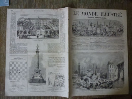 Le Monde Illustré Septembre 1865 Incendie De Constantinople Sainte SophiePrince Amédée De Savoie Gagny - Revues Anciennes - Avant 1900